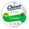 Chinet Classic dinner plate 40 count