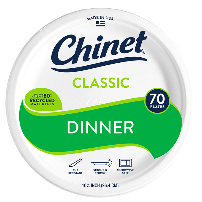 Chinet Classic Dinner Plate Chinet 