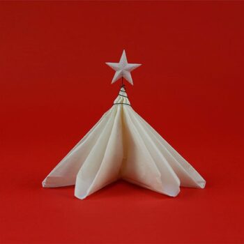 Christmas Tree Napkin Fold