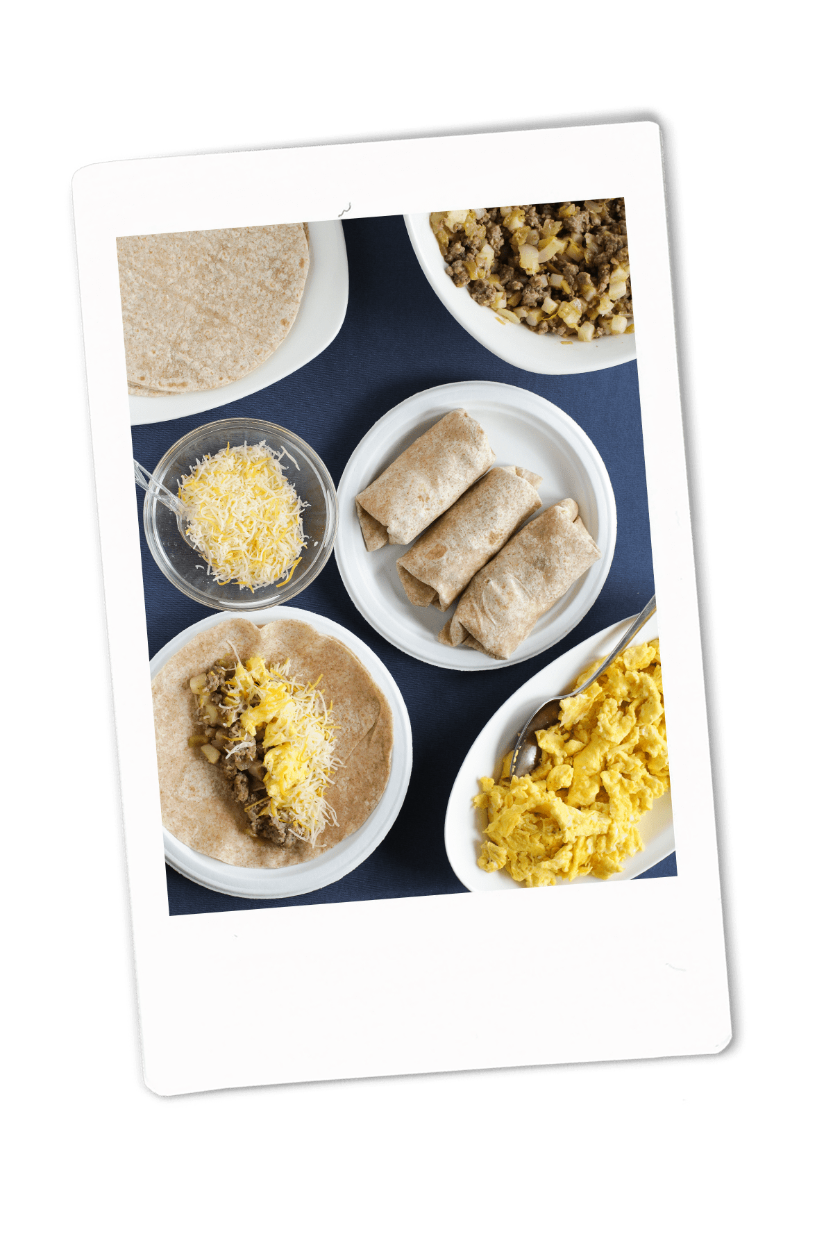 Green Chili Breakfast Burrito