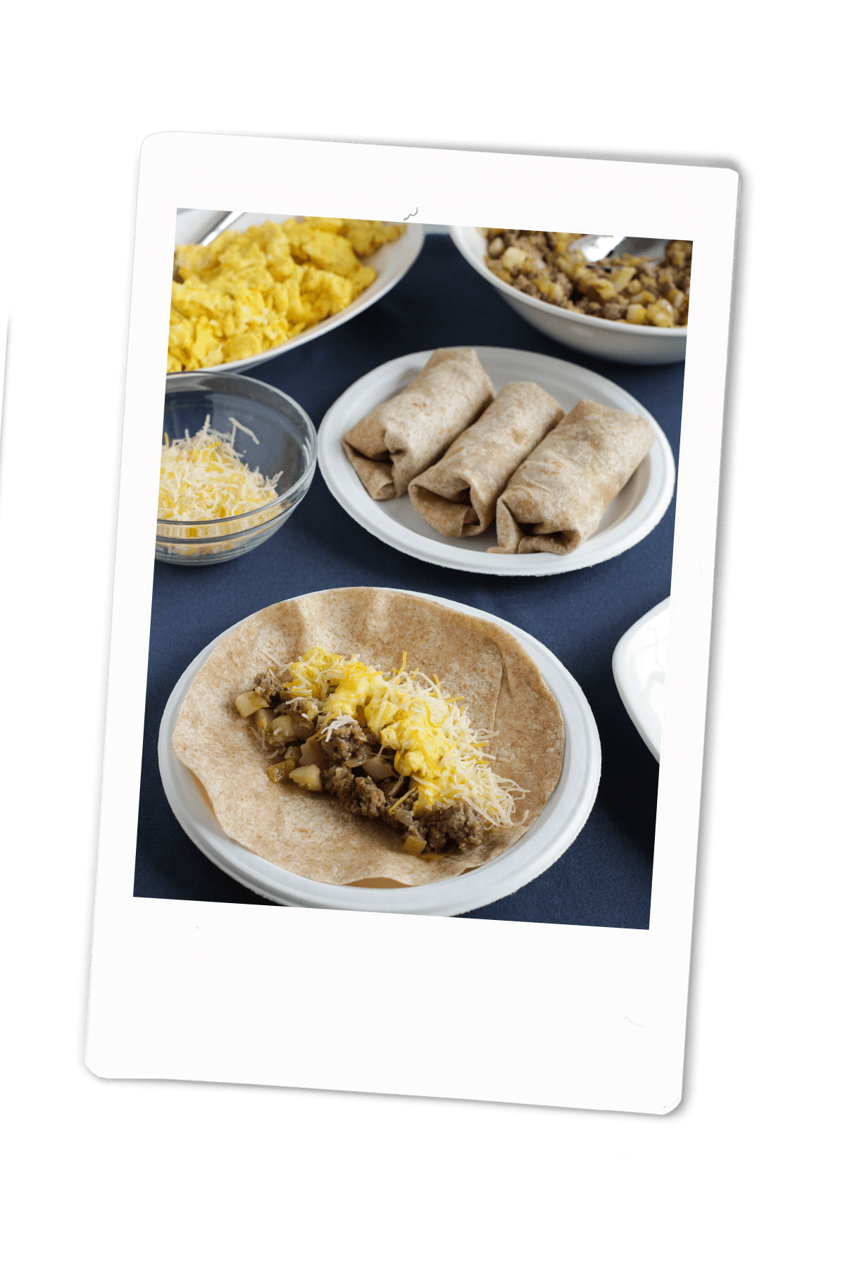 Green Chili Breakfast Burrito