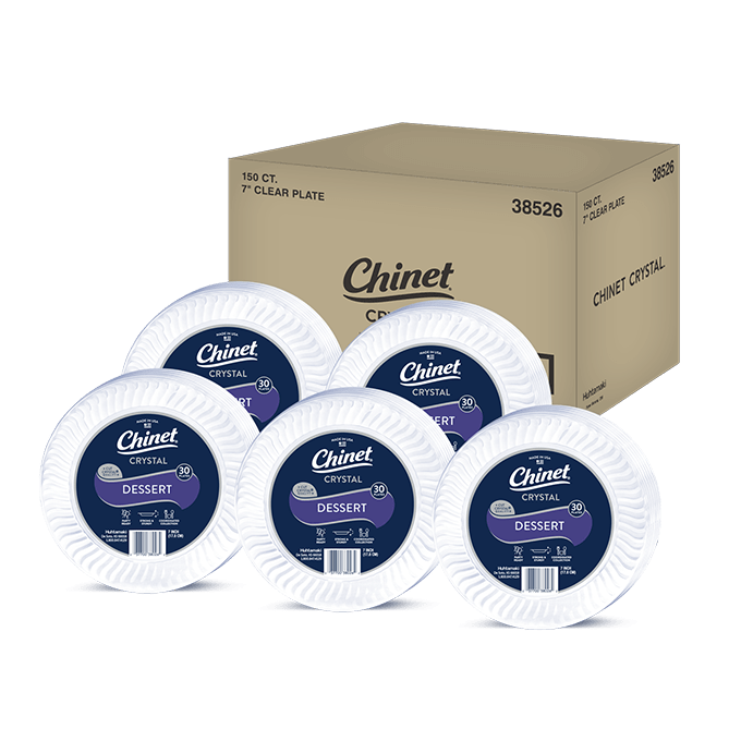 Chinet Crystal® Dessert Plate 150 count