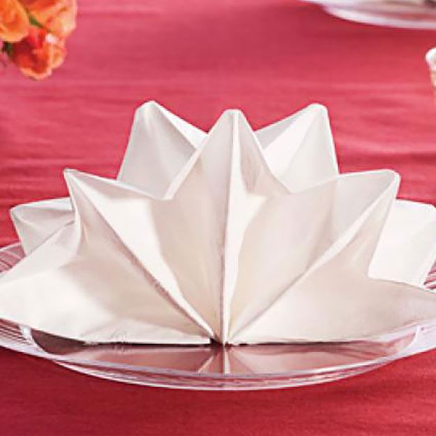 Double Star Napkin Fold