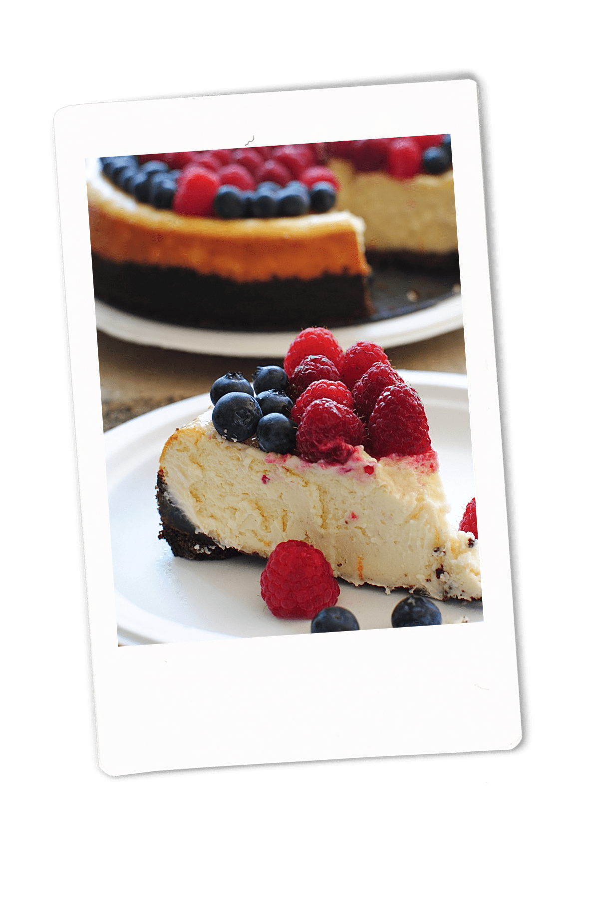 Red, White and Blue Cheesecake
