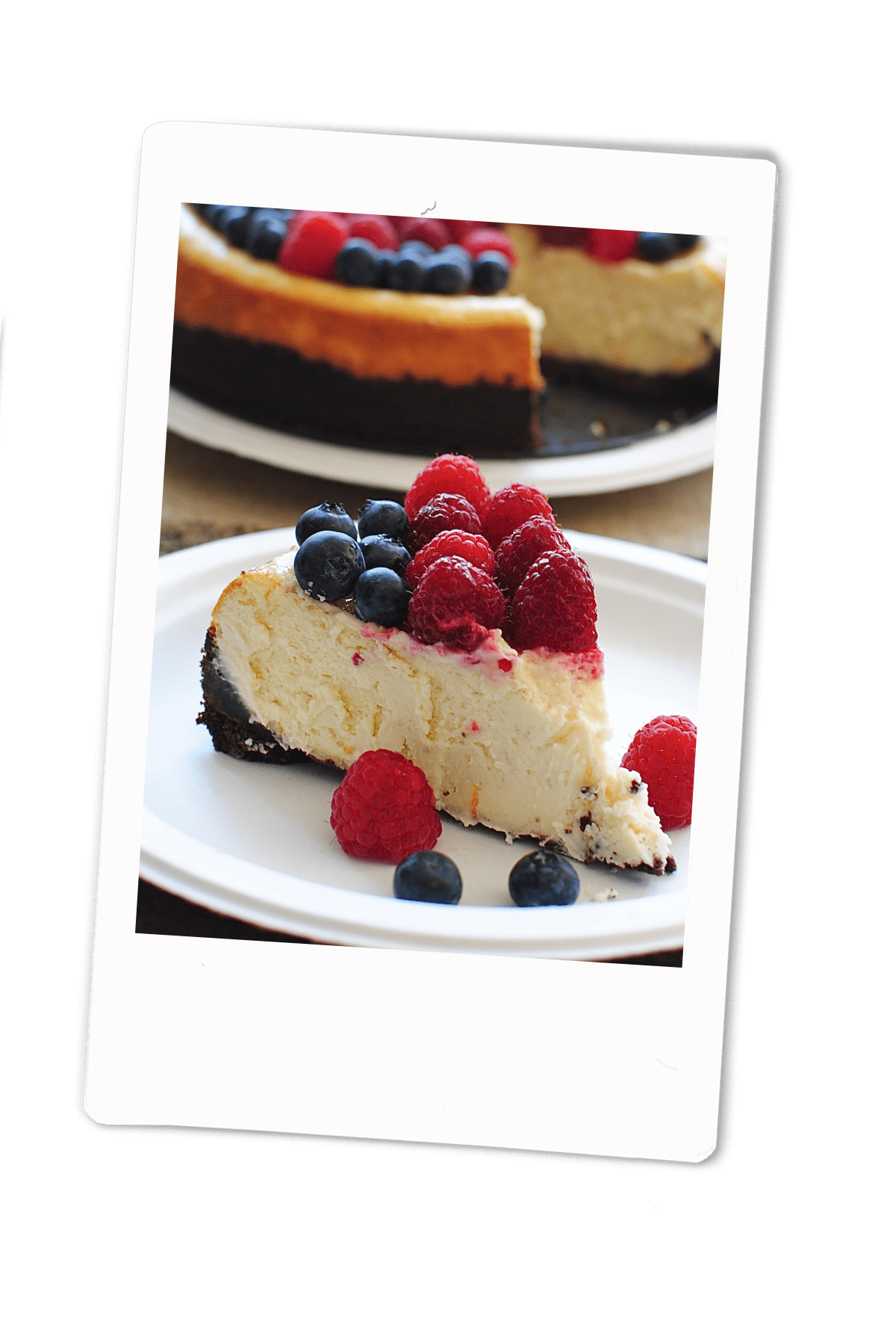 Red, White and Blue Cheesecake