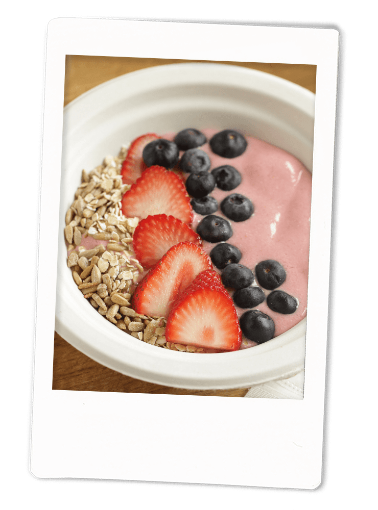 Strawberry Banana Smoothie Bowl