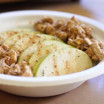 Apple Cinnamon Yogurt Bowl