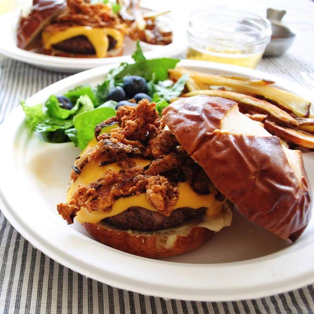 Beer Cheese Burger