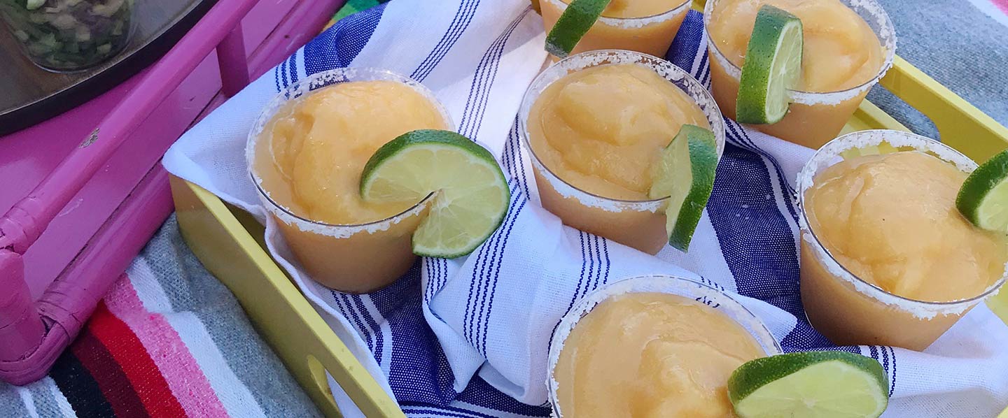 Big Batch Peach Margarita Recipe