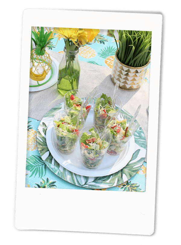 Healthy Summer Cookout Salad Cups