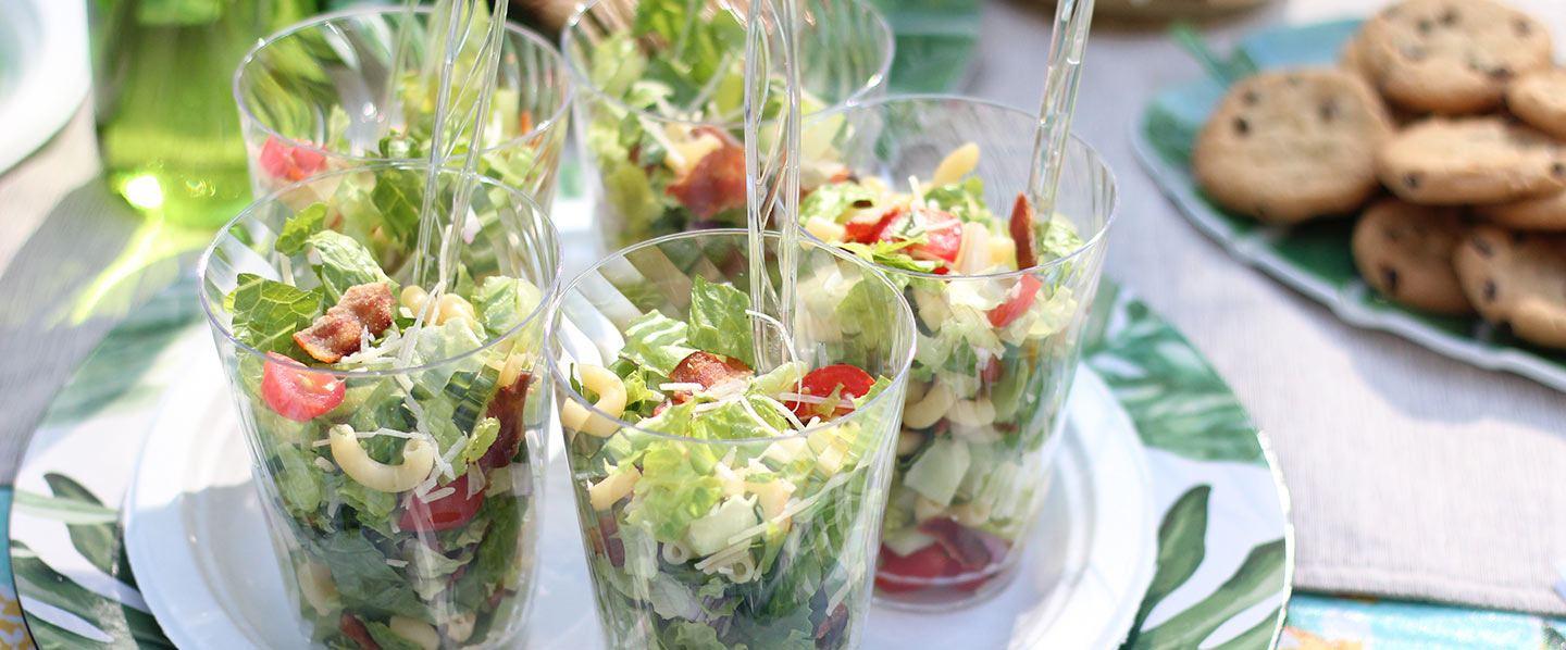 Healthy Summer Cookout Salad Cups