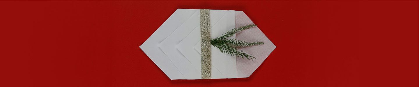 Holiday Napkin Fold