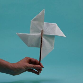 Pinwheel Napkin Fold