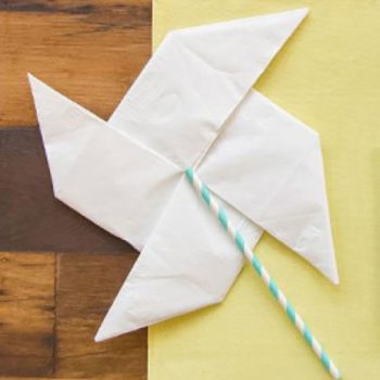 Pinwheel Napkin Fold