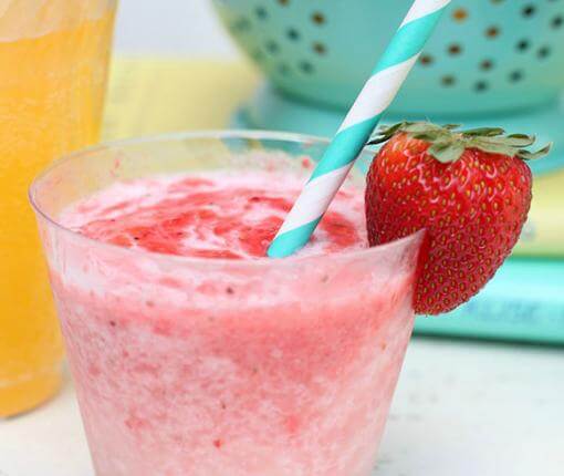 Strawberry Coconut Mocktail Recipe