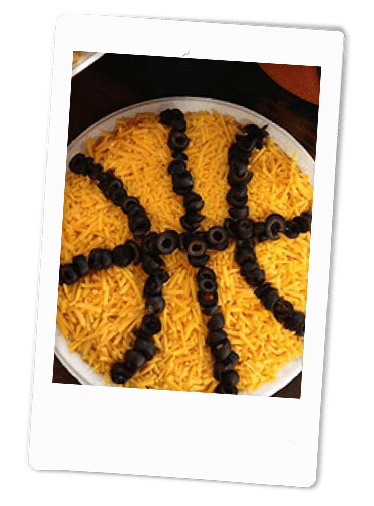 Basketball Bean Dip