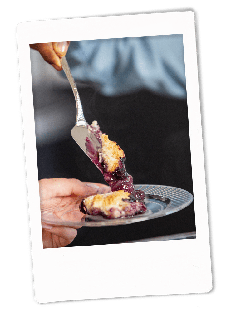 Easy Blueberry Pineapple Cobbler