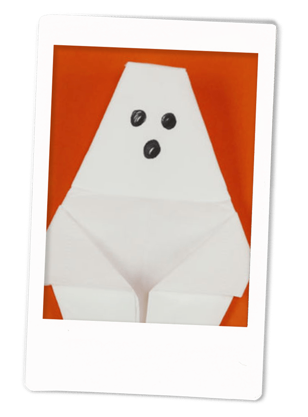 Ghost Napkin Fold