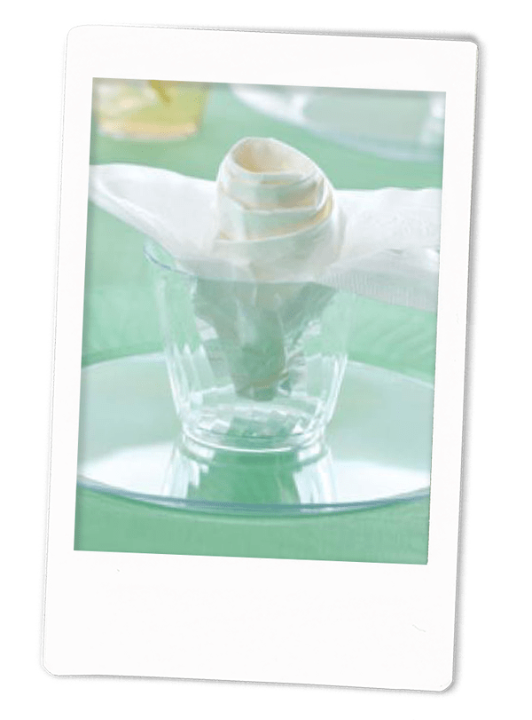 Rose Napkin Fold
