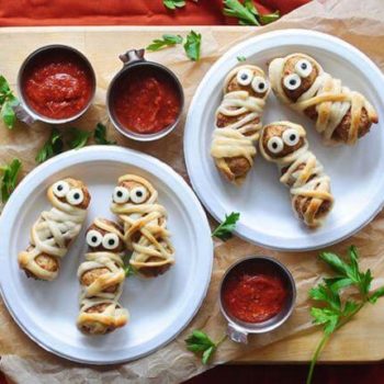 Meatball Mummies