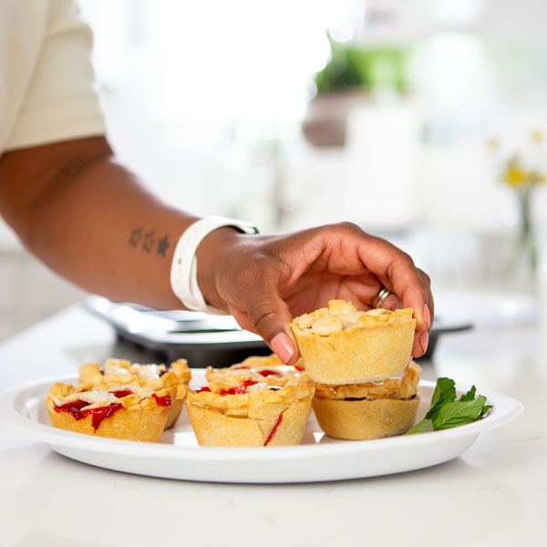 Muffin Tin Mini Cherry Pies