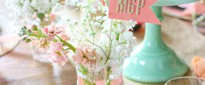 Floral Bouquet Place Setting Tutorial