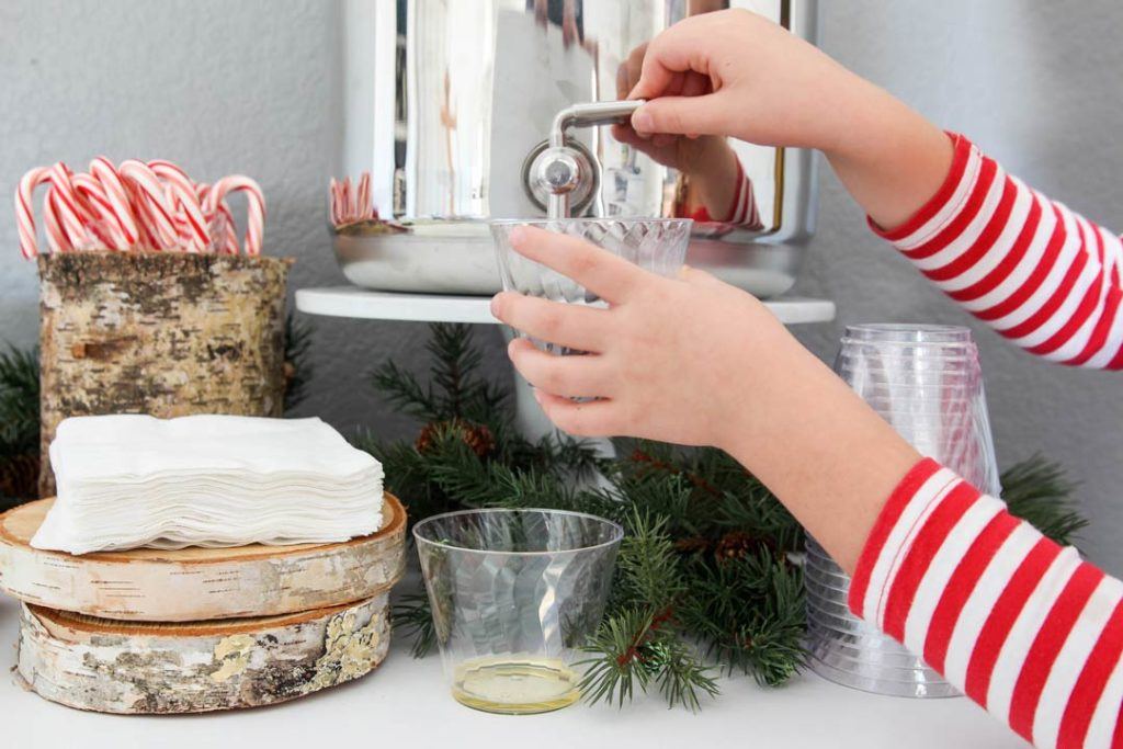 Holiday Drink Station Ideas
