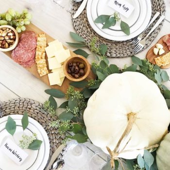 Classic Thanksgiving Tablescape