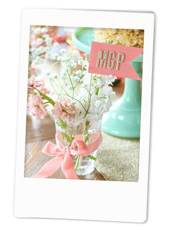 Floral Bouquet Place Setting Tutorial