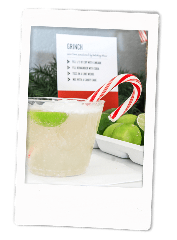 Holiday Drink Station Ideas