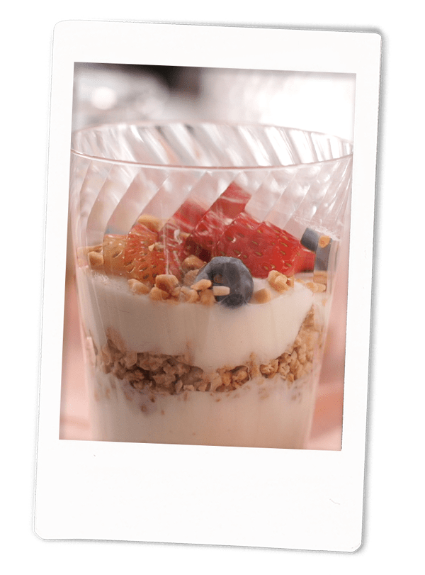 Setting an Easy Parfait Bar