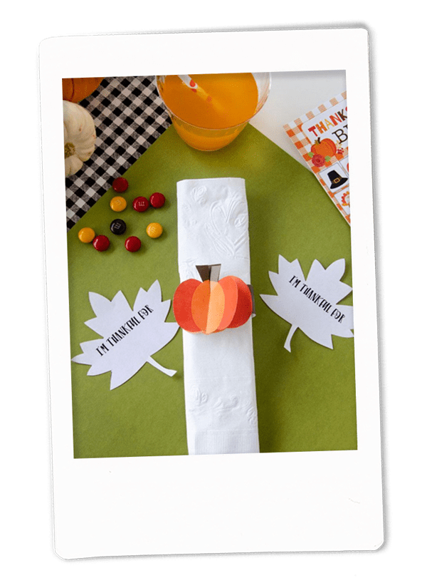 Thanksgiving Kids’ Table Ideas