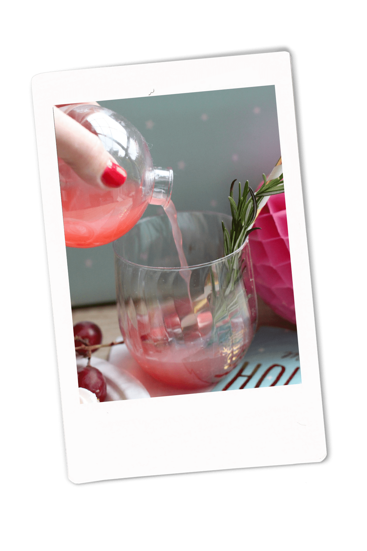 Holiday Grapefruit Cranberry Cocktail