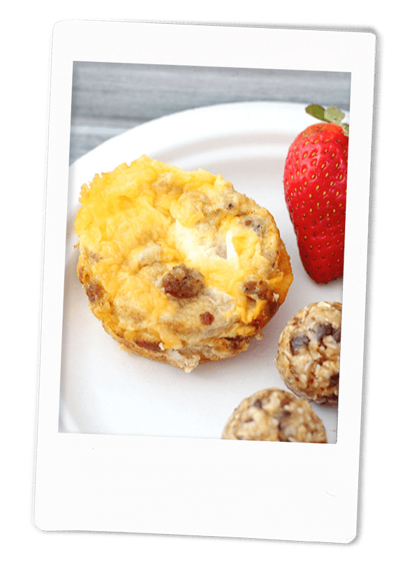 Sausage, Egg and Cheese Muffins