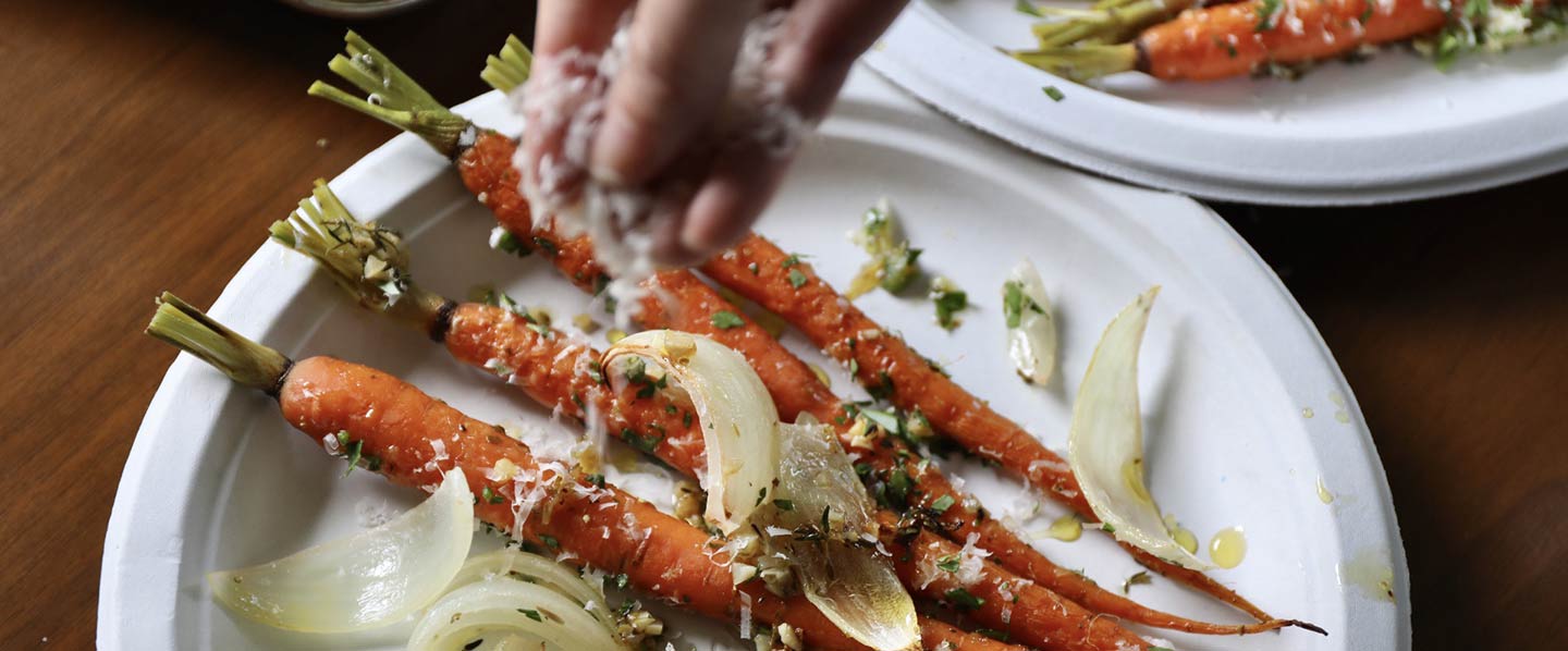 Herb & Parm Roasted Carrots