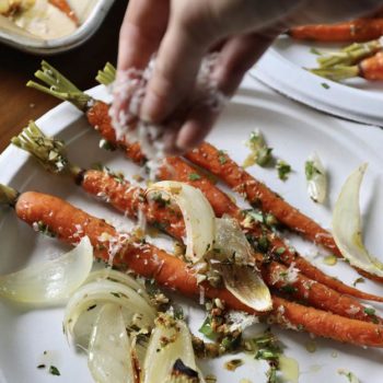 Herb & Parm Roasted Carrots
