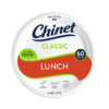 Chinet Classic lunch plate 60 count