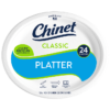 Chinet Classic platter 24 count