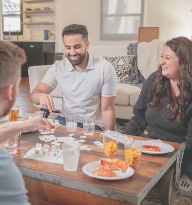 Group playing games