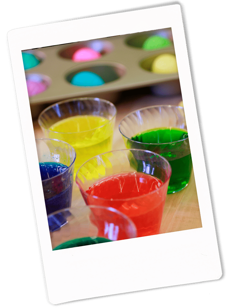 Easter Egg Dyeing