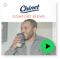 Spotify playlist cover art for Comfort Blend playlist by Chinet