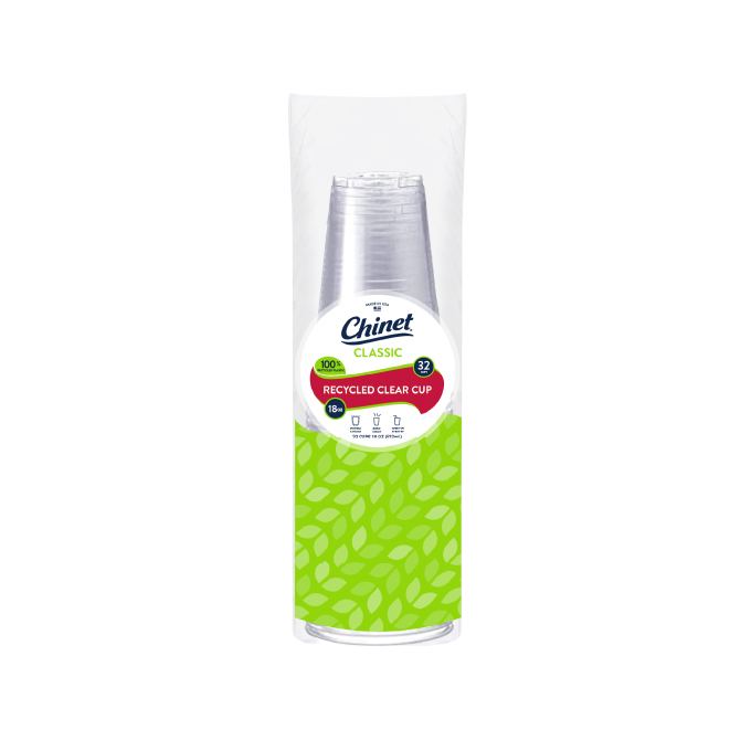 Chinet Classic Recycled Cup in packaging