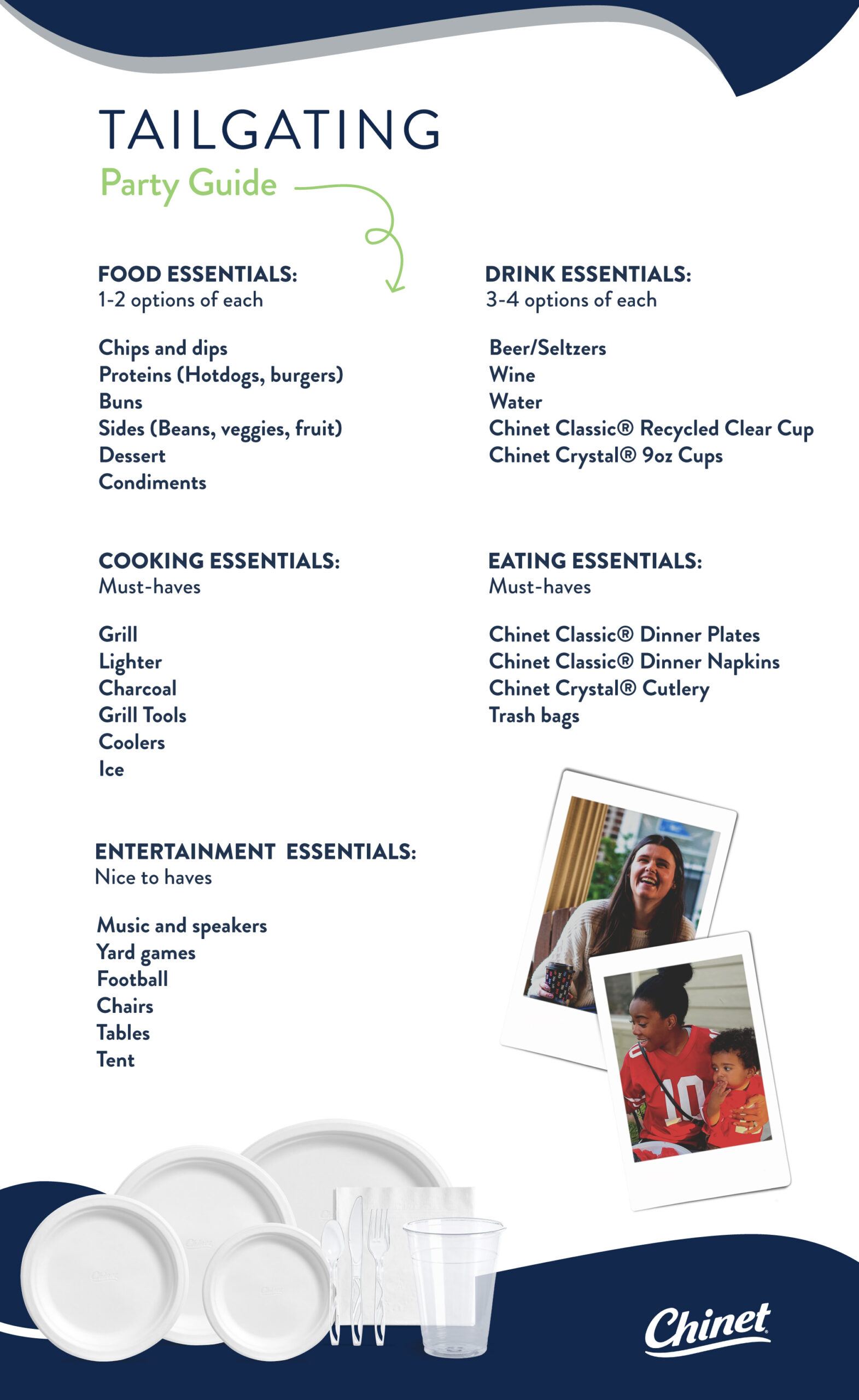 Tailgating Party Guide - Chinet®