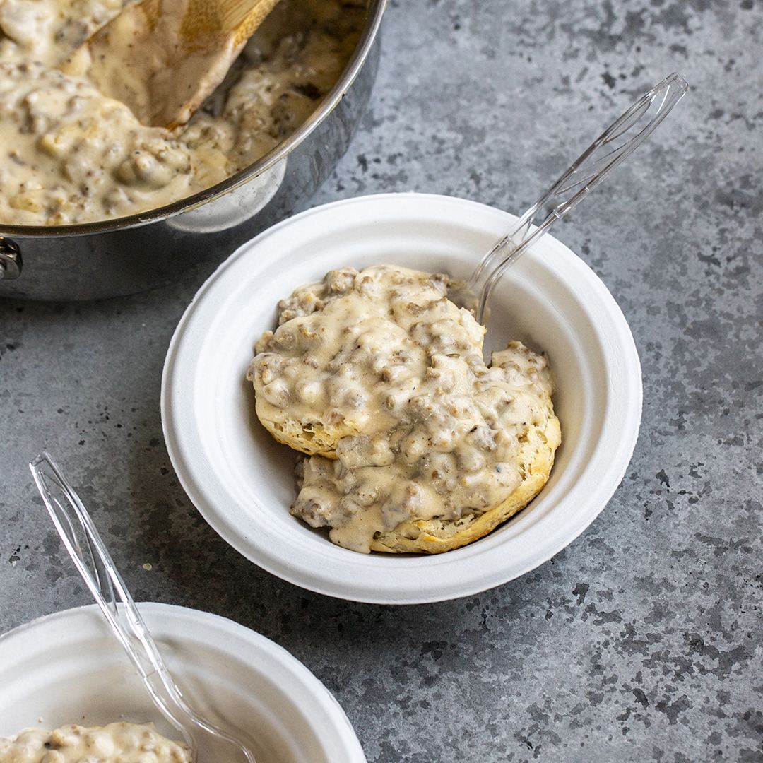 Grandma’s Biscuits and Gravy Recipe - Chinet®