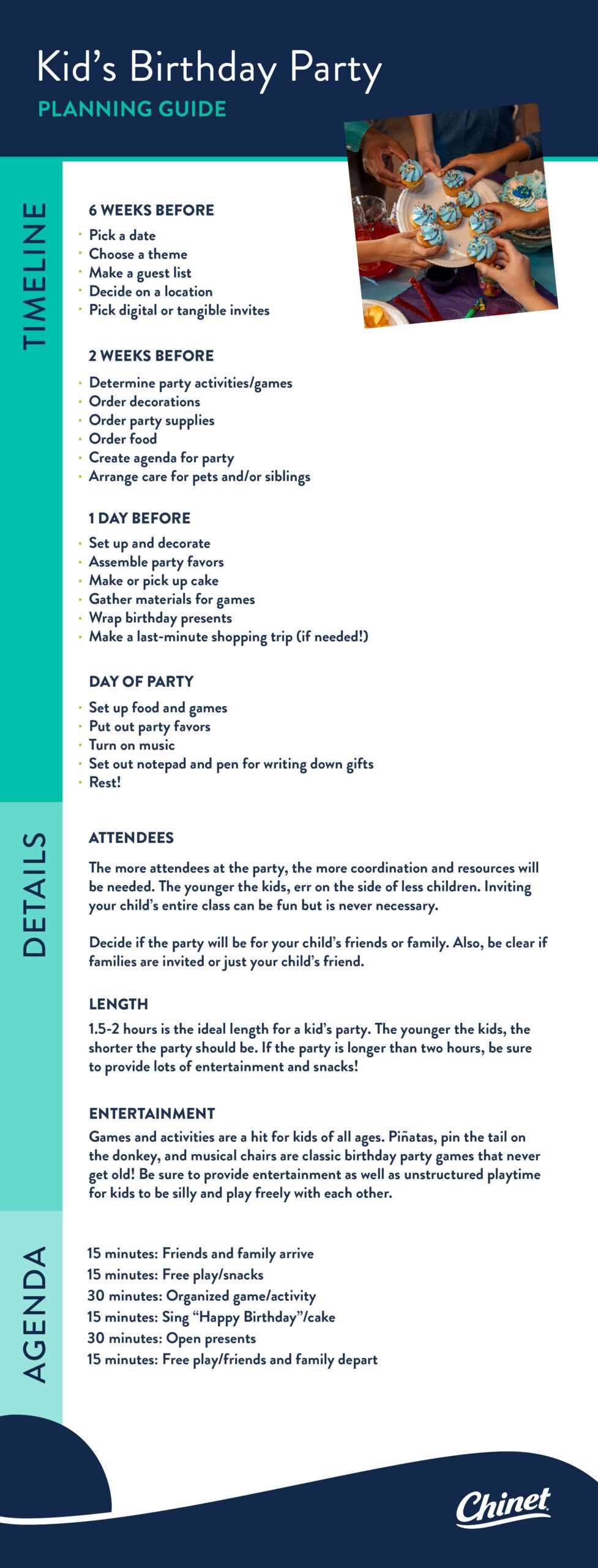Kids' Birthday Party Planning Guide