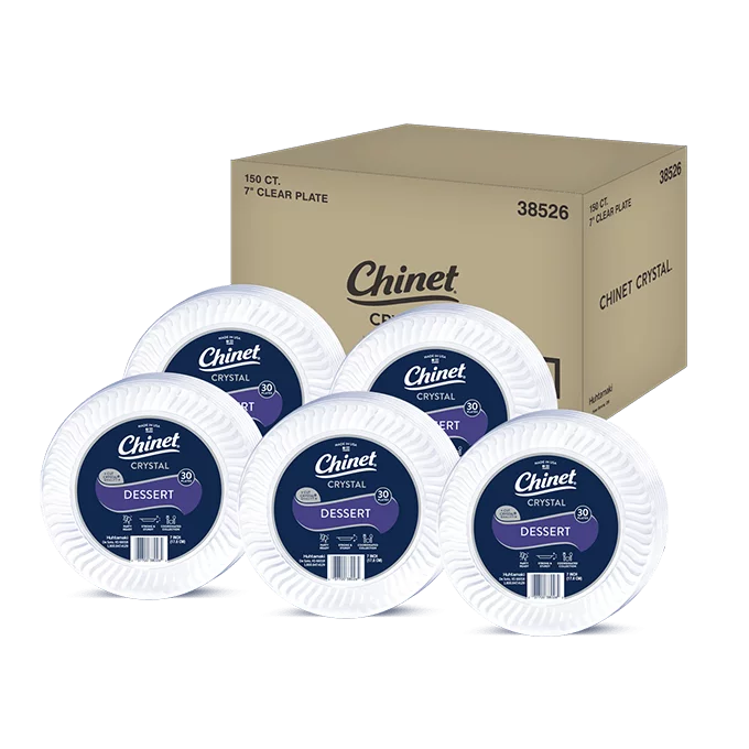 Chinet Crystal® Dessert Plate 150 count
