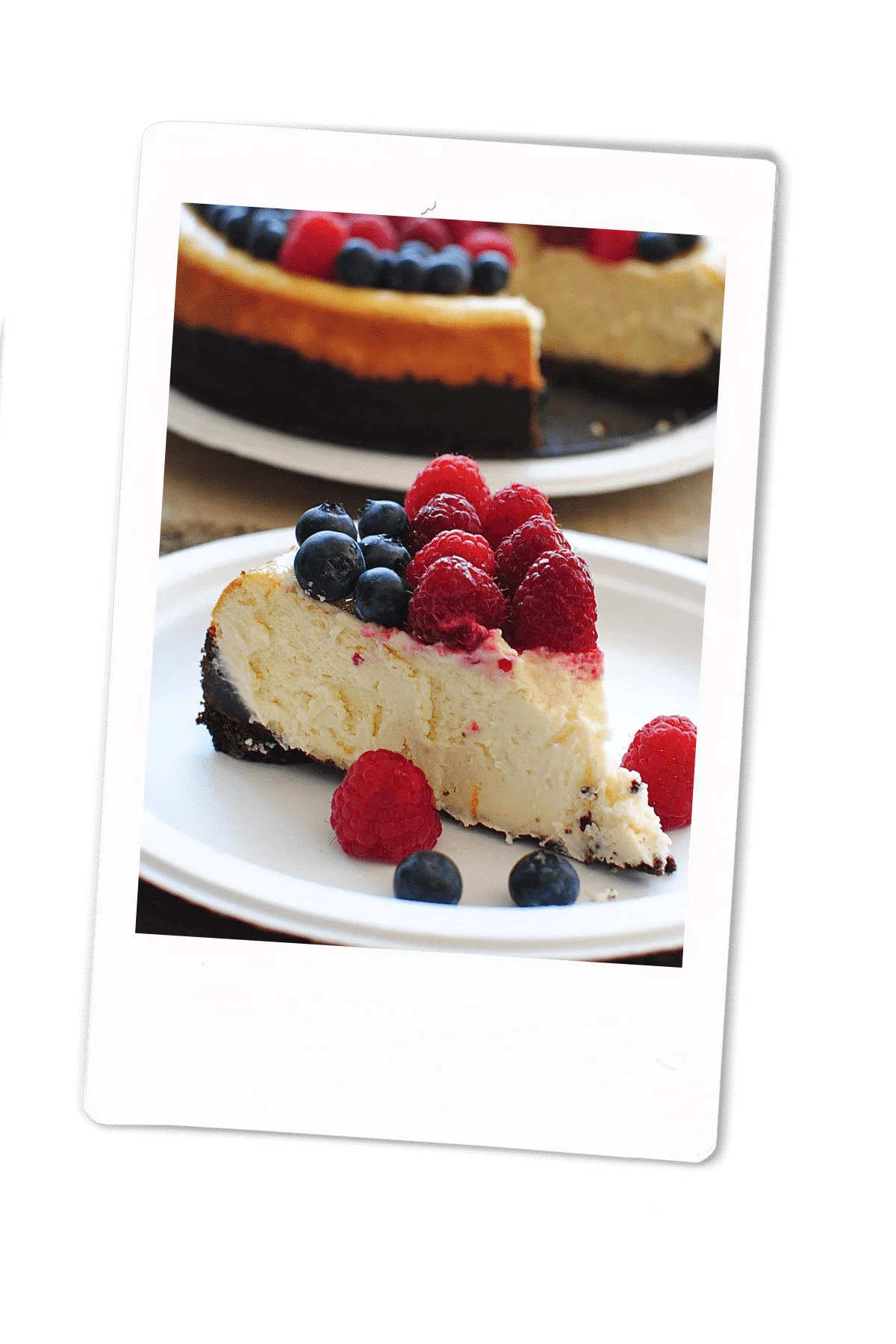 Red, White and Blue Cheesecake