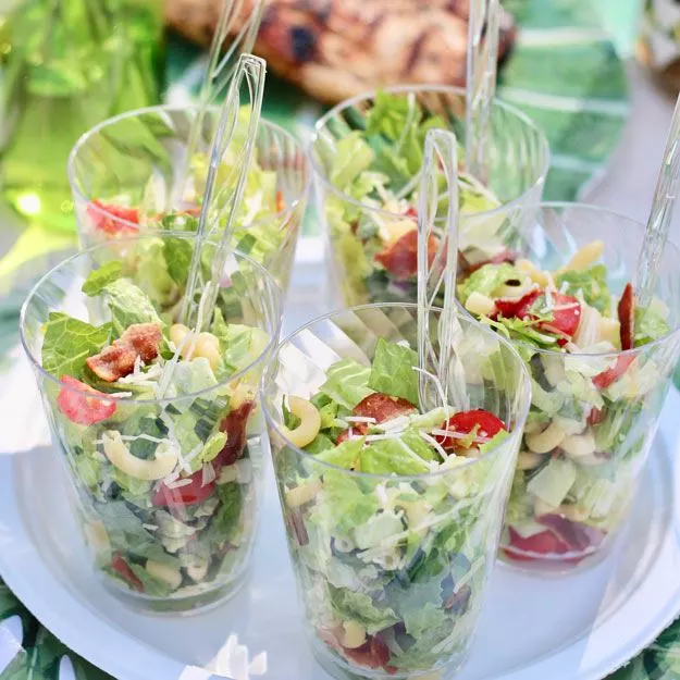 Healthy Summer Cookout Salad Cups