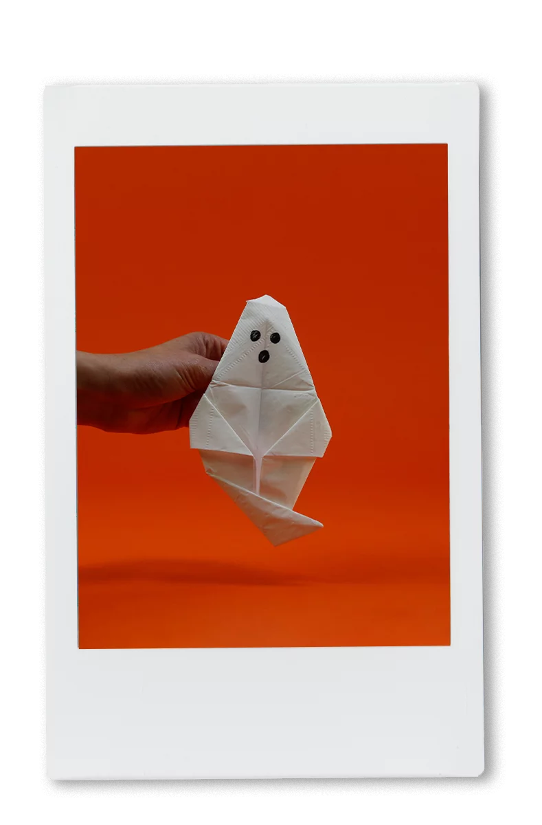 Ghost Napkin Fold