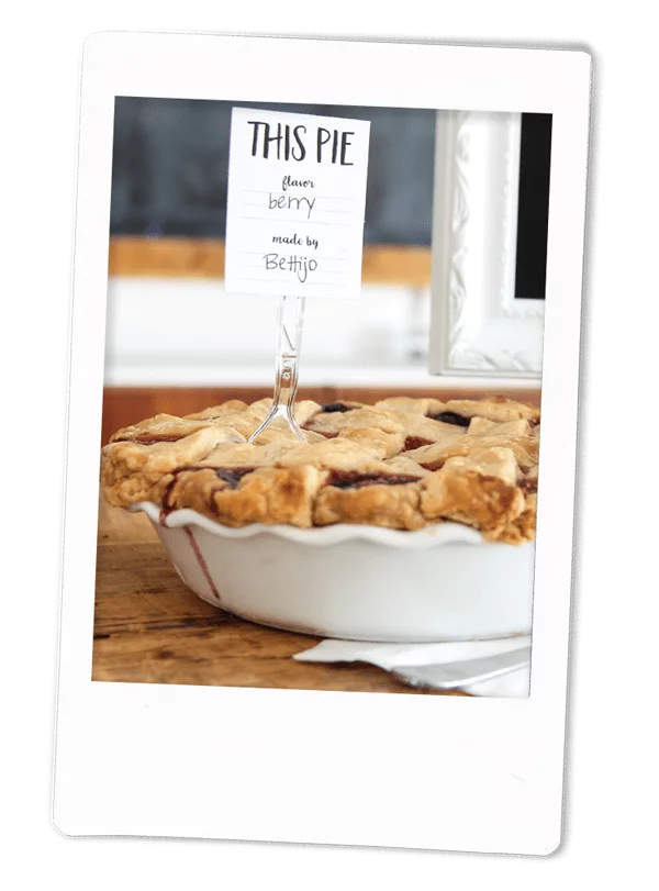 Low-Stress Pie Party Ideas